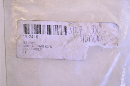 K&L 18-2416 K&L Honda Carburetor Repair Kit NOS