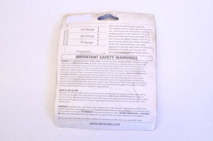 EBC FA69/3HH Brake Pad Kit NOS