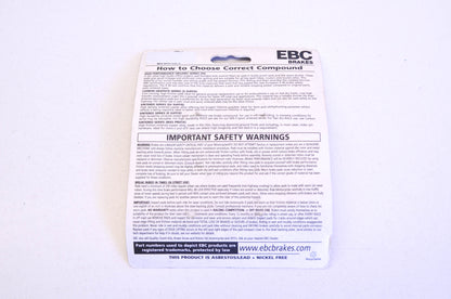 EBC FA232SV Brake Pad Kit NOS