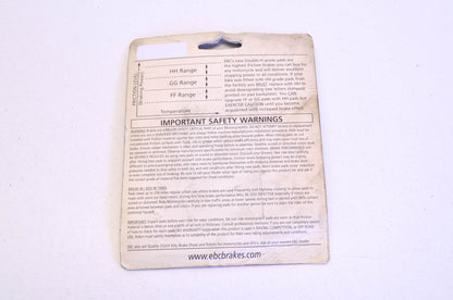 EBC FA161HH Brake Pad Kit NOS