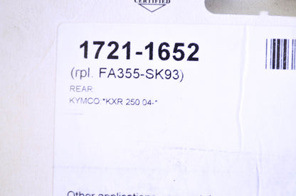 SBS 1721-1652, FA355-SK93, 775S1 Brake Pad Kit NOS