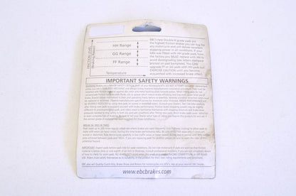 New EBC Brake Pad Kit NOS