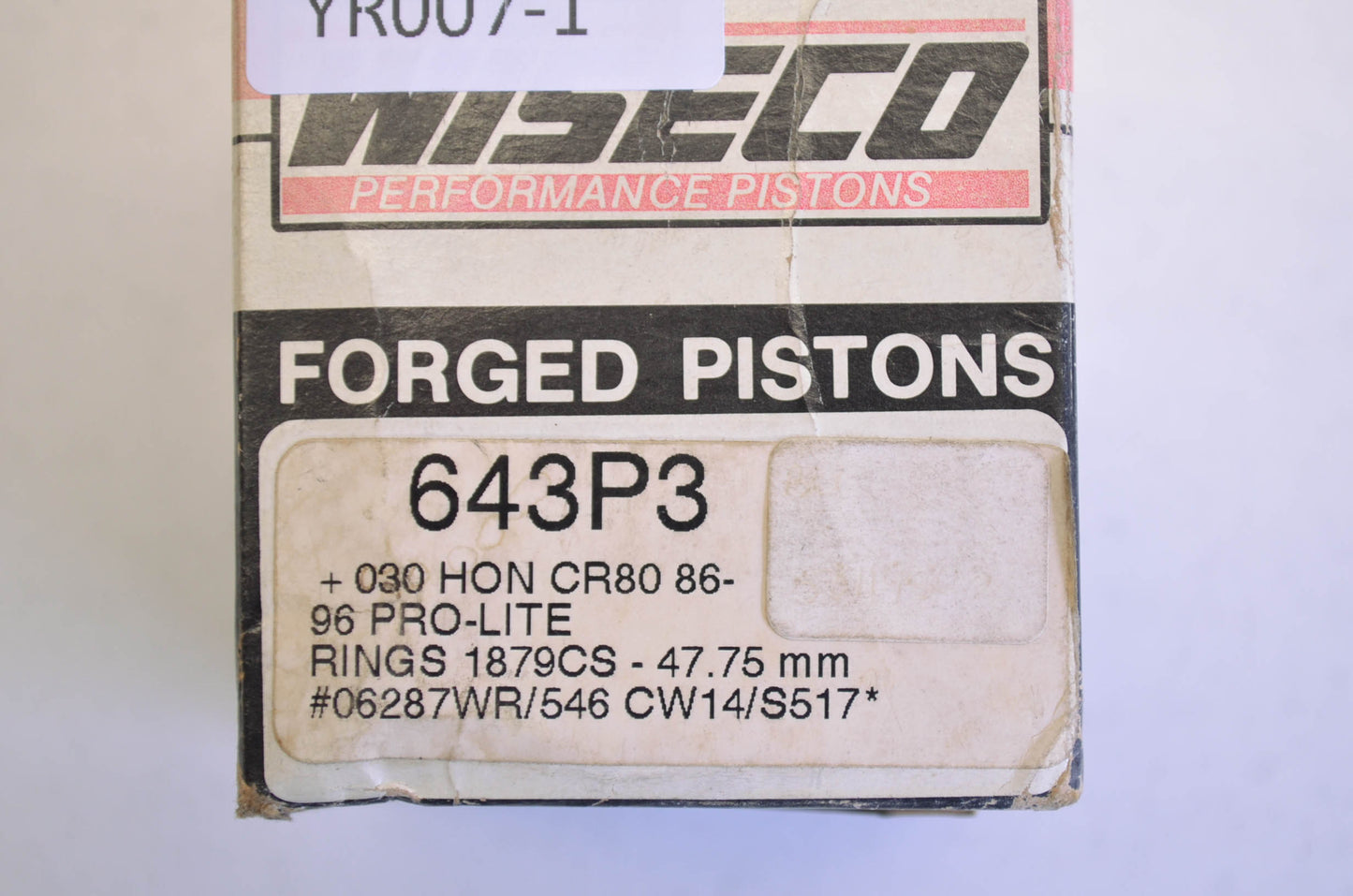 Wiseco 643P3 Wiseco 643P3 Piston NOS
