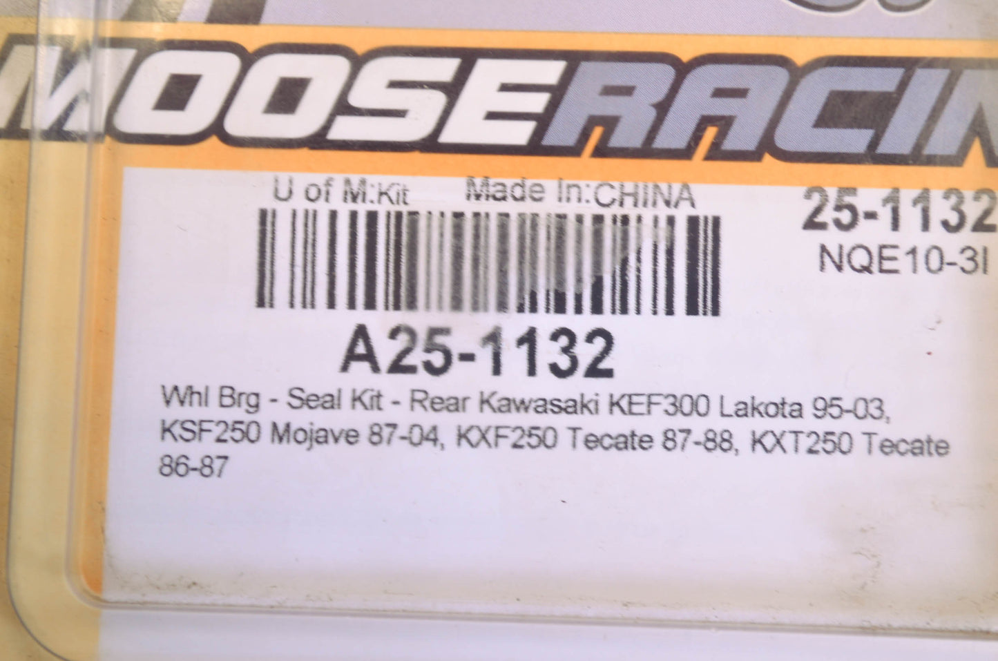Moose Racing A25-1132 Kawasaki Wheel Bearing Seal Kit NOS