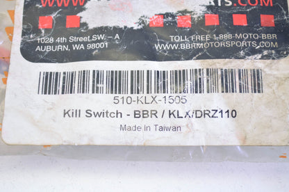 New BBR Motorsports Replacement Handlebar Kill Switch NOS