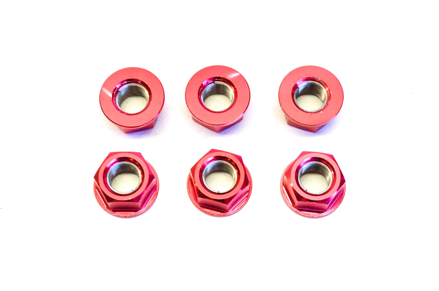 Pro-Bolt SPN12R 12mm Red Sprocket Nut Qty 6 NOS