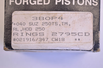 Wiseco 380P4, 2795CD Piston NOS