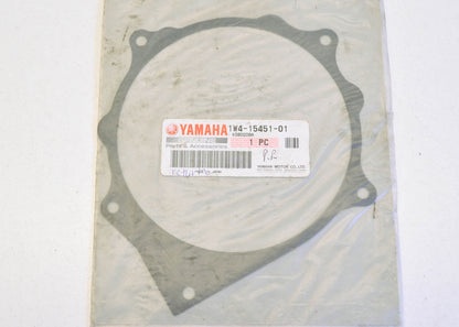 New OEM Yamaha 1W4-15451-01-00 Crankcase Cover Gasket NOS
