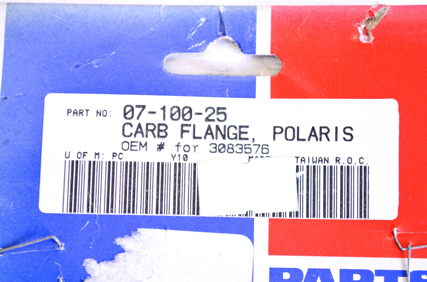 Carburetor Mounting Flange NOS