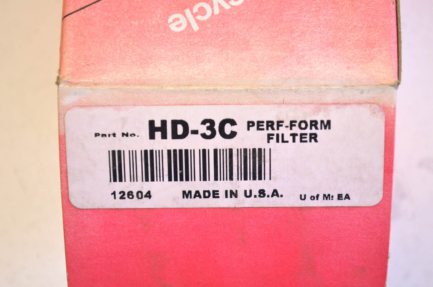 Perf-Form HD-3C Oil Filter NOS