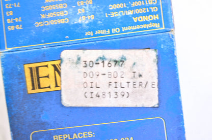 EMGO 30-1677 Oil Filter NOS