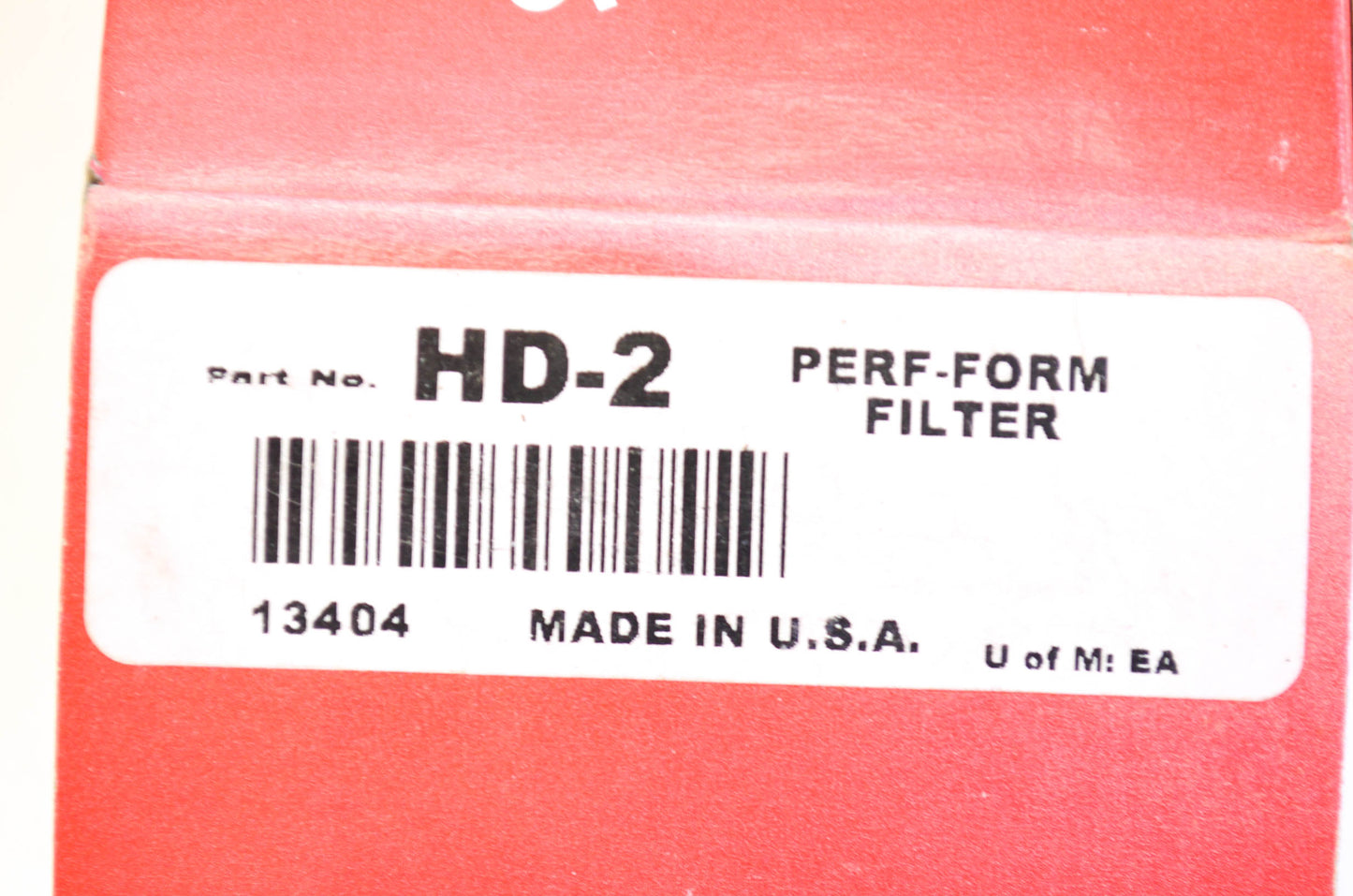 Perf-Form HD-2 Oil Filter NOS