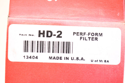 Perf-Form HD-2 Oil Filter NOS