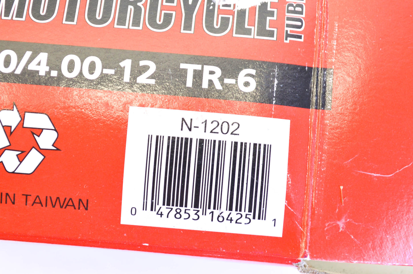 Kenda N-1202 Motorcycle Tube 3.50/4.00-12 NOS
