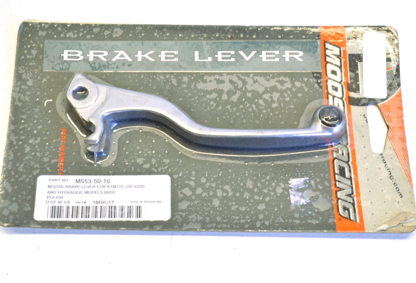 Moose Racing M553-50-10 KTM Brake Lever NOS