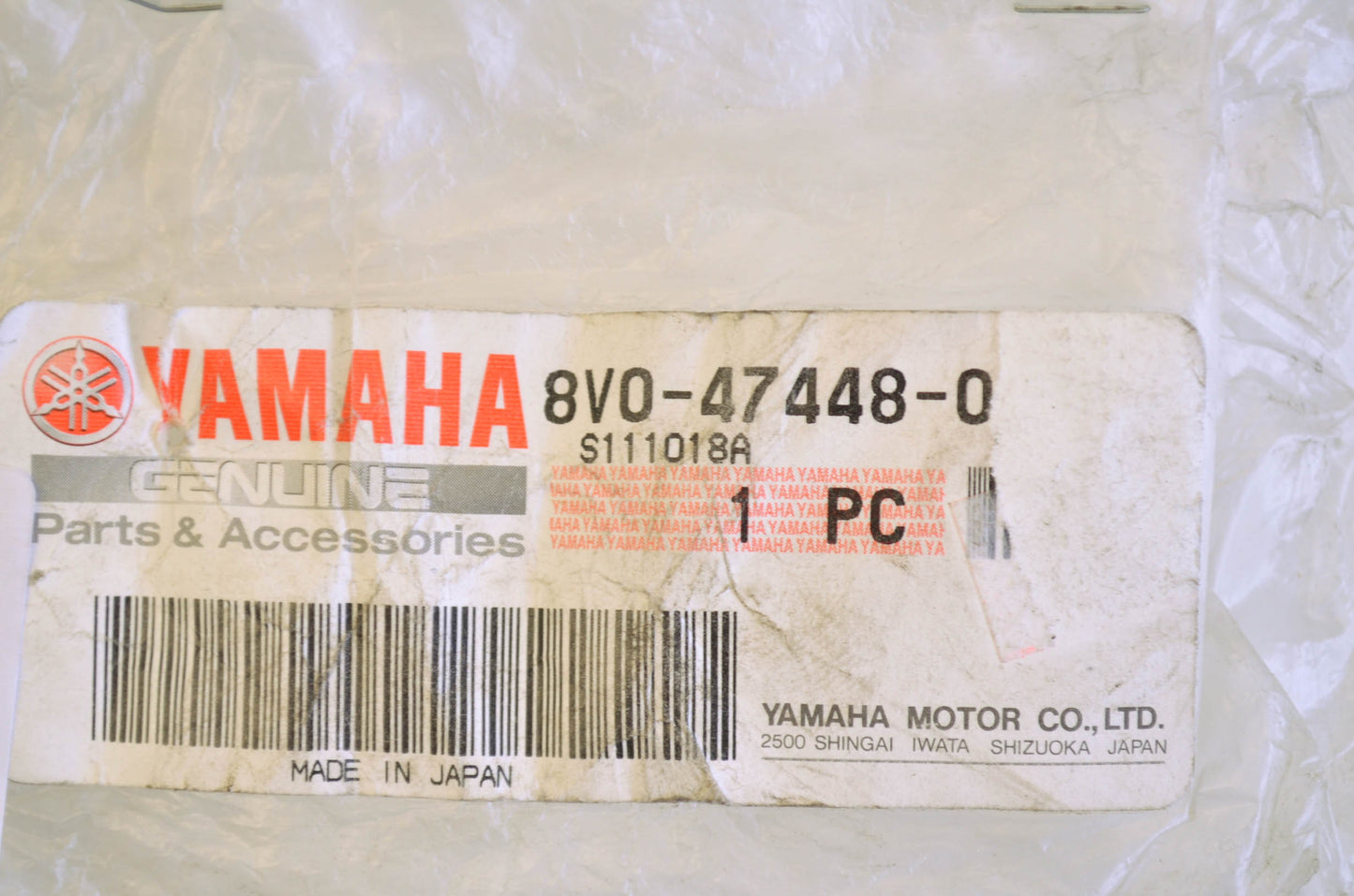 OEM Yamaha 8V0-47448-00-00 Hook 3 NOS