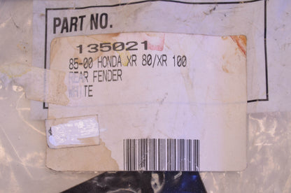 White Rear Fender NOS
