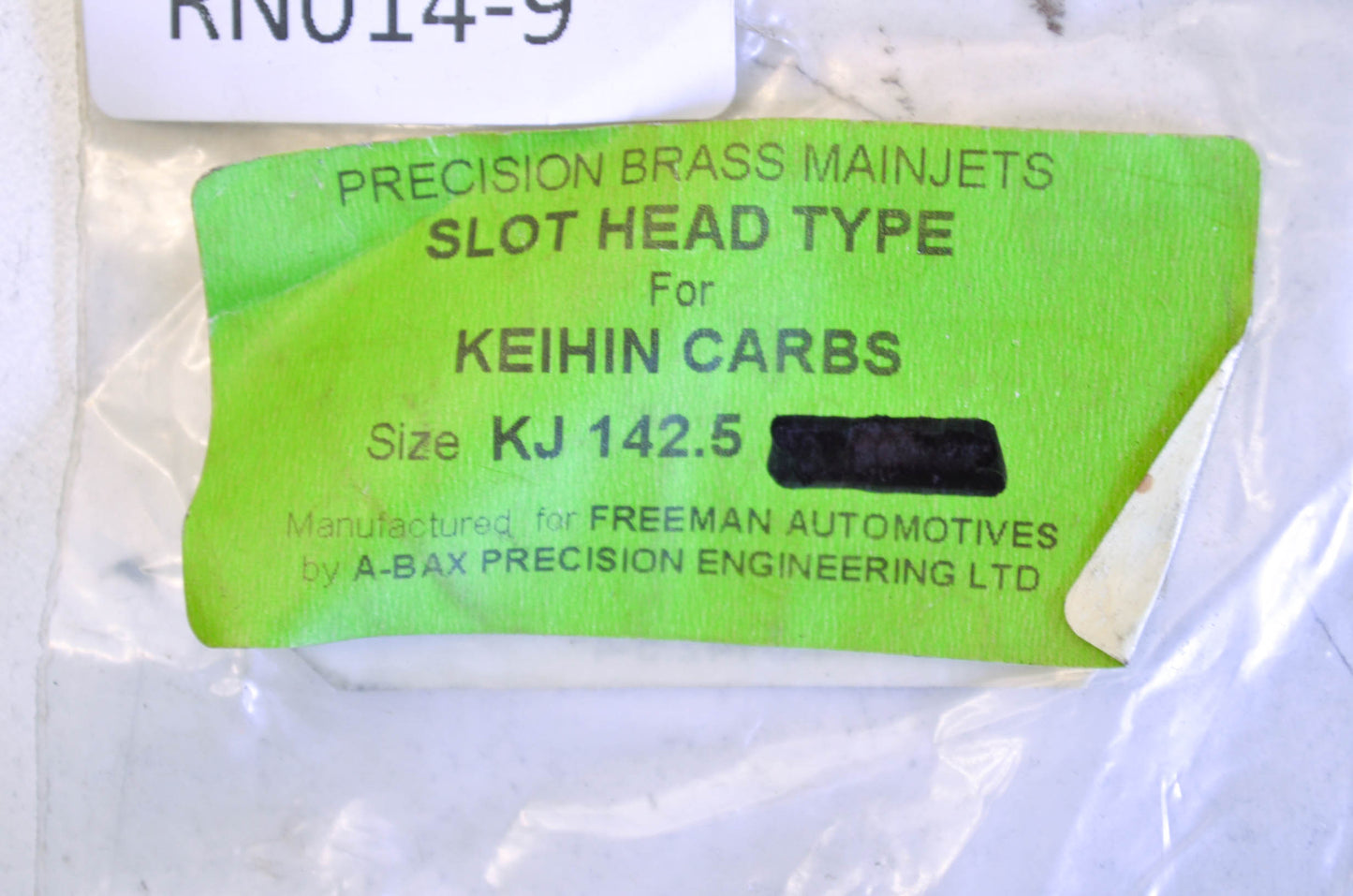 A-BAX KJ14254 Slot Head Jets 142.5 Qty 3 NOS