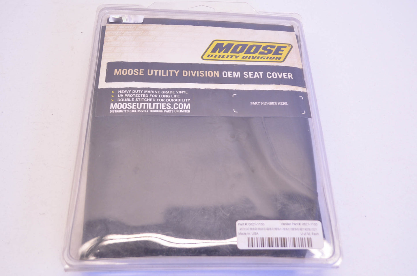 Moose Racing 0821-1183 Arctic Cat Replacement Seat Cover NOS