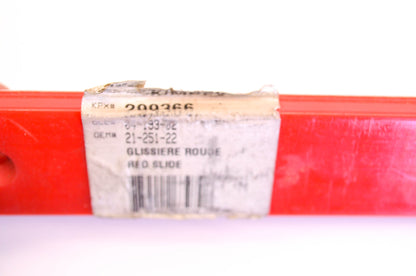 Kimpex 299366, 21-251-22 52' Ski-Doo Red Snowmobile Slide Shoe NOS