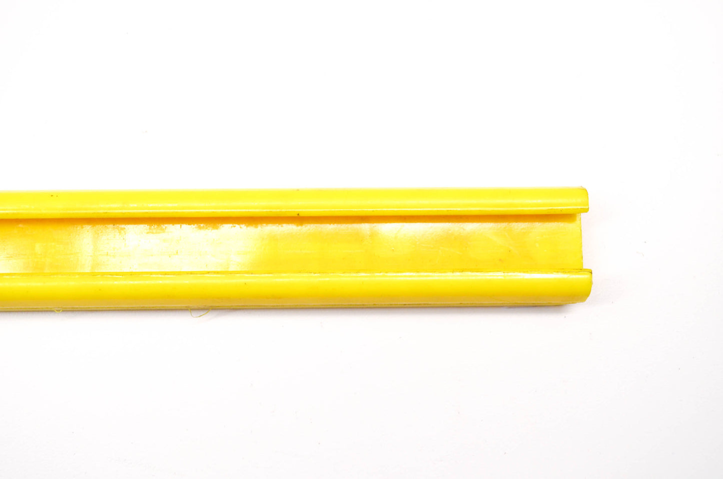55' Yellow Snowmobile Slide Shoe NOS