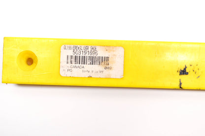 55' Yellow Snowmobile Slide Shoe NOS