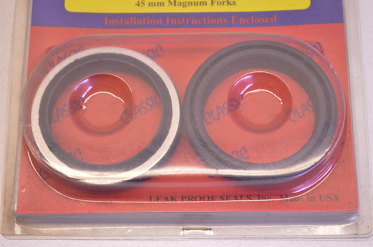Leak Proof Seals 7259 45mmX58mm Fork Seal Kit NOS