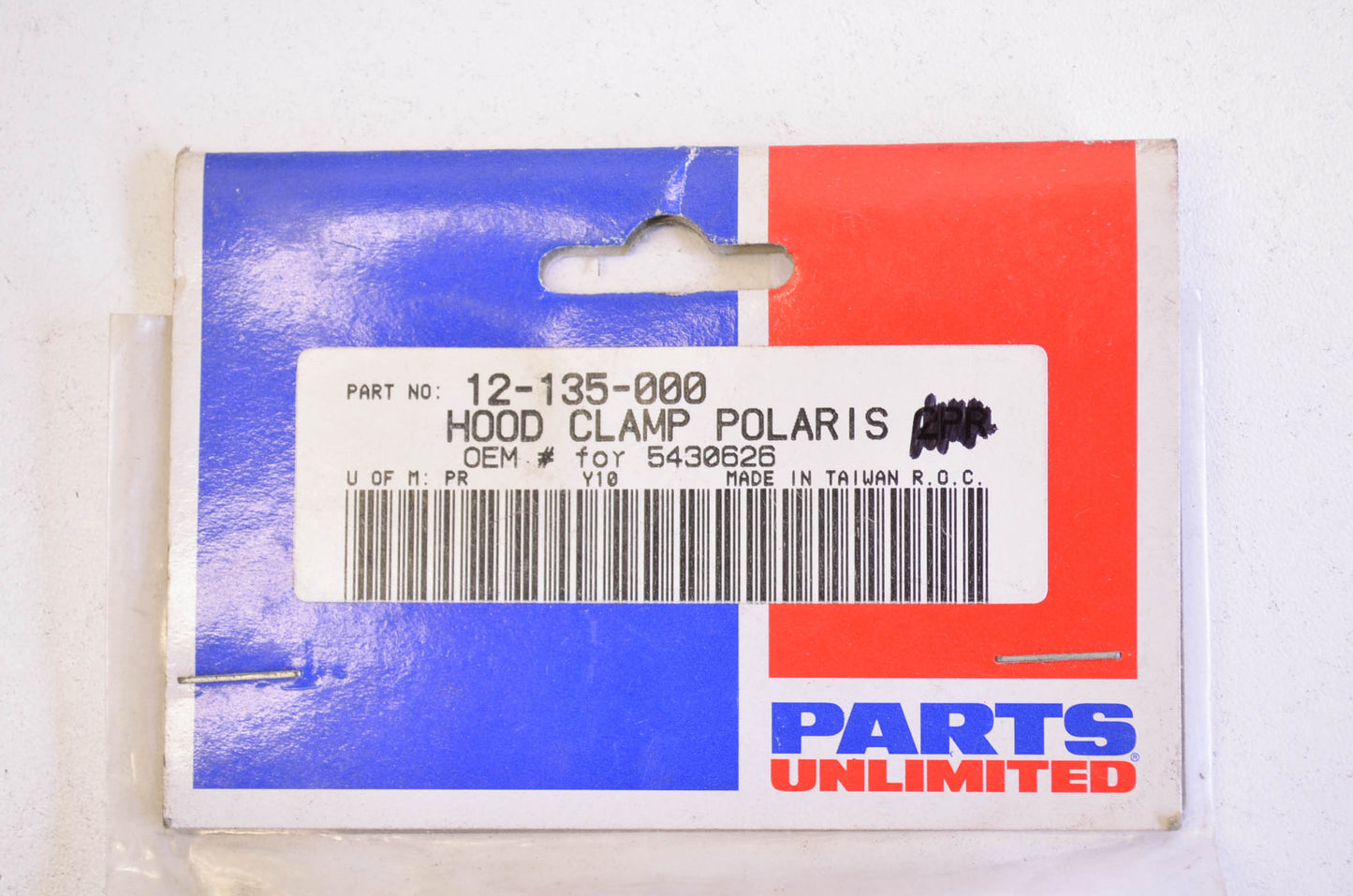 New Parts Unlimited 12-135-000 Polaris Hood Clamps QTY 2 NOS