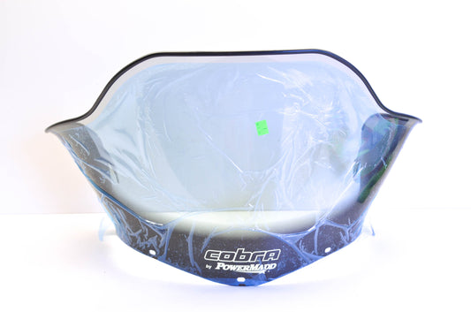 PowerMadd 10144010 Cobra Aggressive High 16.5" Tint Graphic Windshield NOS