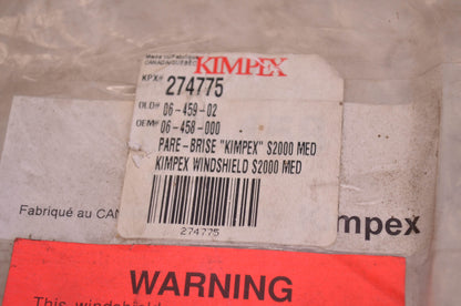 Kimpex 274775, 06-458-000, 06-459-02 Ski-Doo Windshield NOS