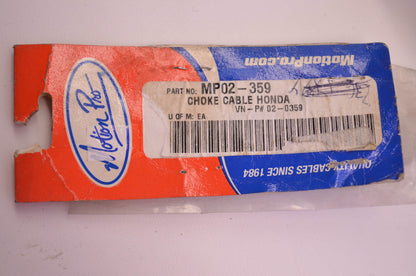 Motion Pro MP02-359, 02-0359 Honda Choke Cable NOS
