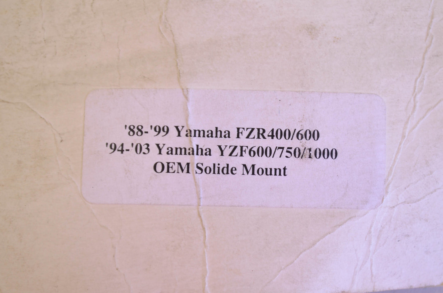 Pro-Tek PBE-55R Yamaha Red Solid Mount Qty 2 NOS