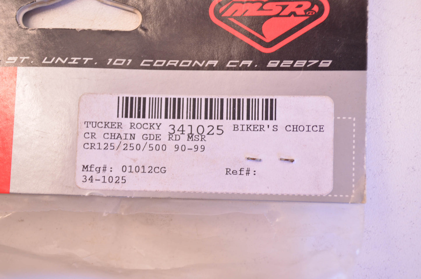MSR 341025, 01012CG Chain Kit NOS