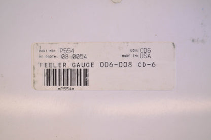 Motion Pro 08-0054 Tappet Feeler Gauge Kit .15-.20mm NOS
