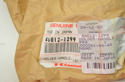 New OEM Kawasaki 46012-1299 Right Hand Handle Holder NOS