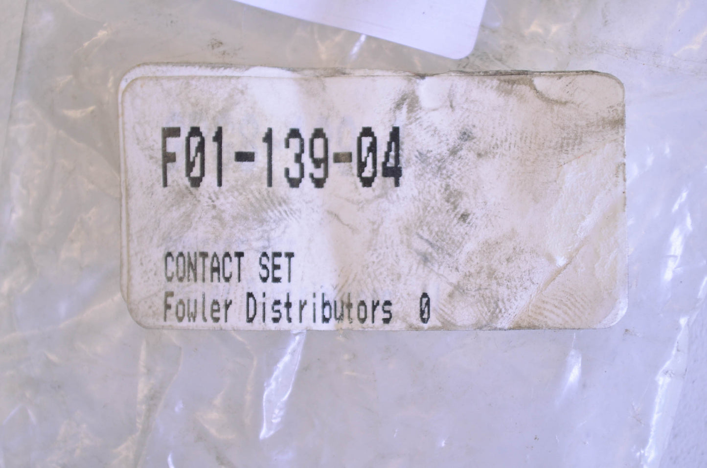 Fowler Distributors F01-139-04 Contact Points NOS
