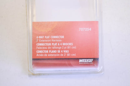 New Wesbar 4-Way Flat Connector NOS
