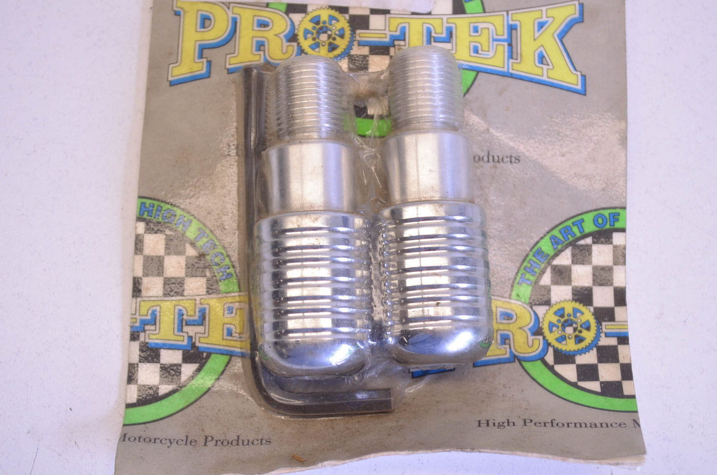 Pro-Tek PBE-55C Silver Bar End Qty 2 NOS