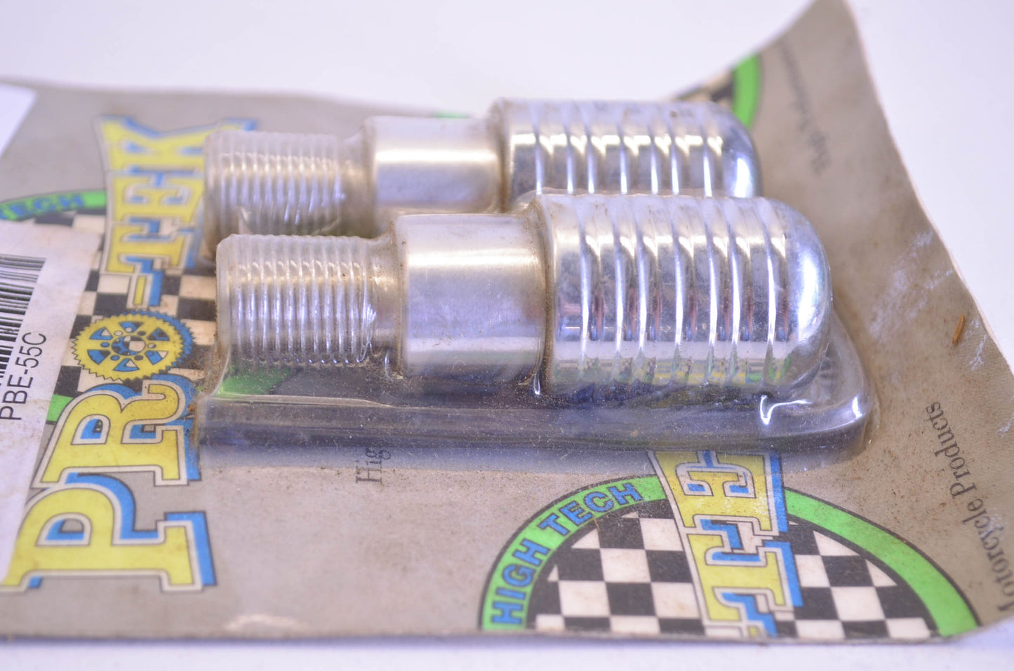Pro-Tek PBE-55C Silver Bar End Qty 2 NOS