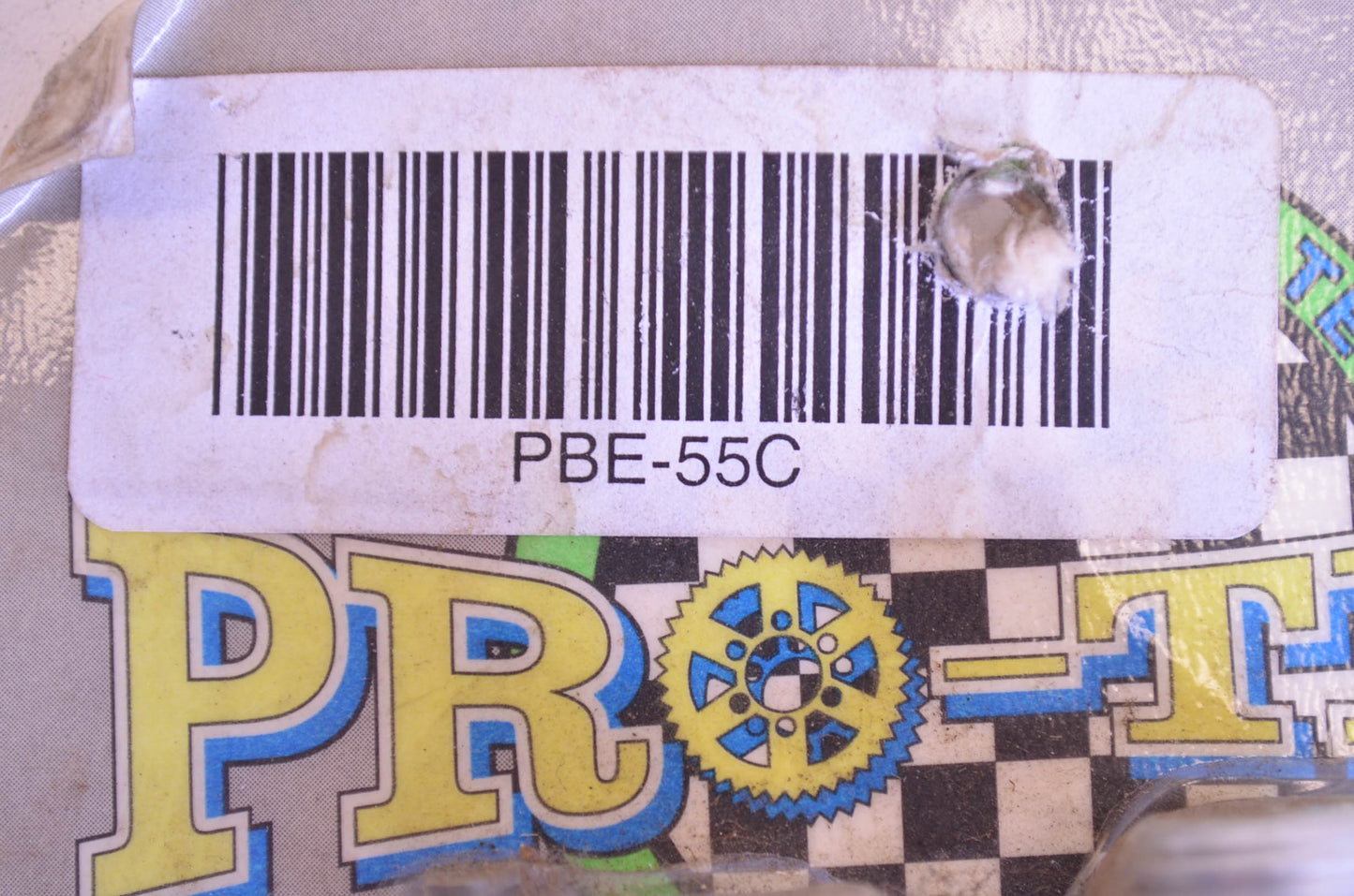 Pro-Tek PBE-55C Silver Bar End Qty 2 NOS