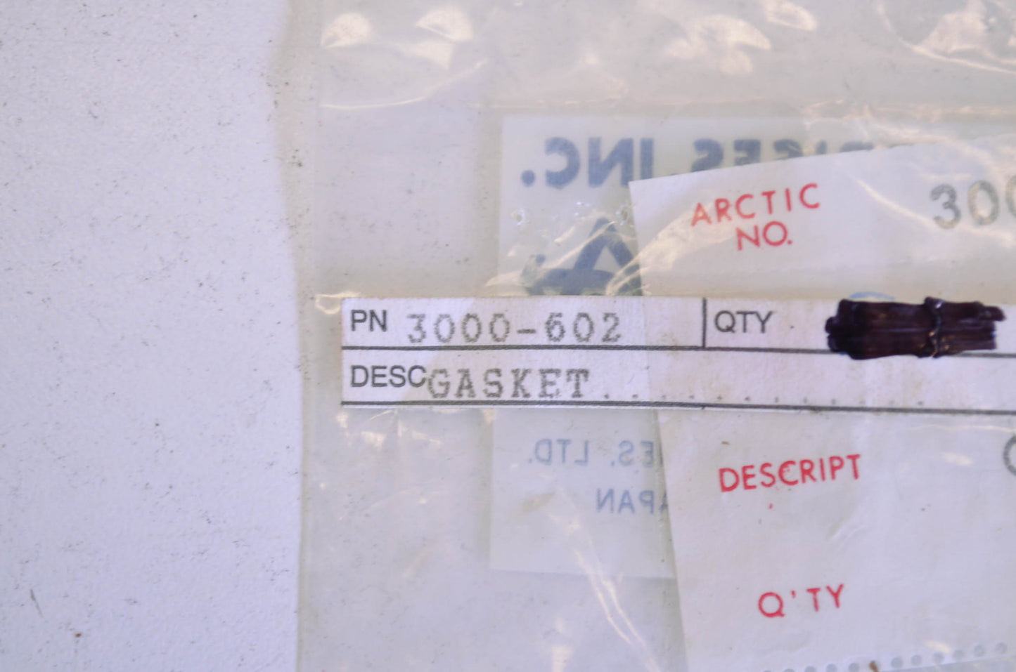 New OEM Arctic Cat Gasket QTY 4 NOS