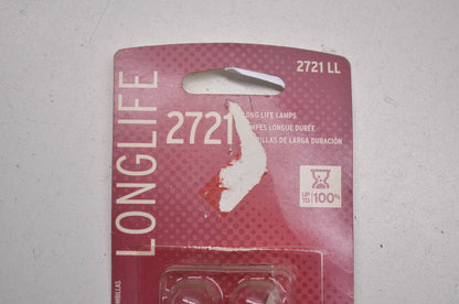 New Sylvania Long Life Replacement Bulb QTY 2 NOS