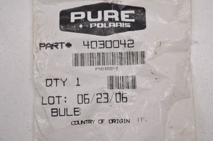 New OEM Polaris 4030042 Bulb NOS