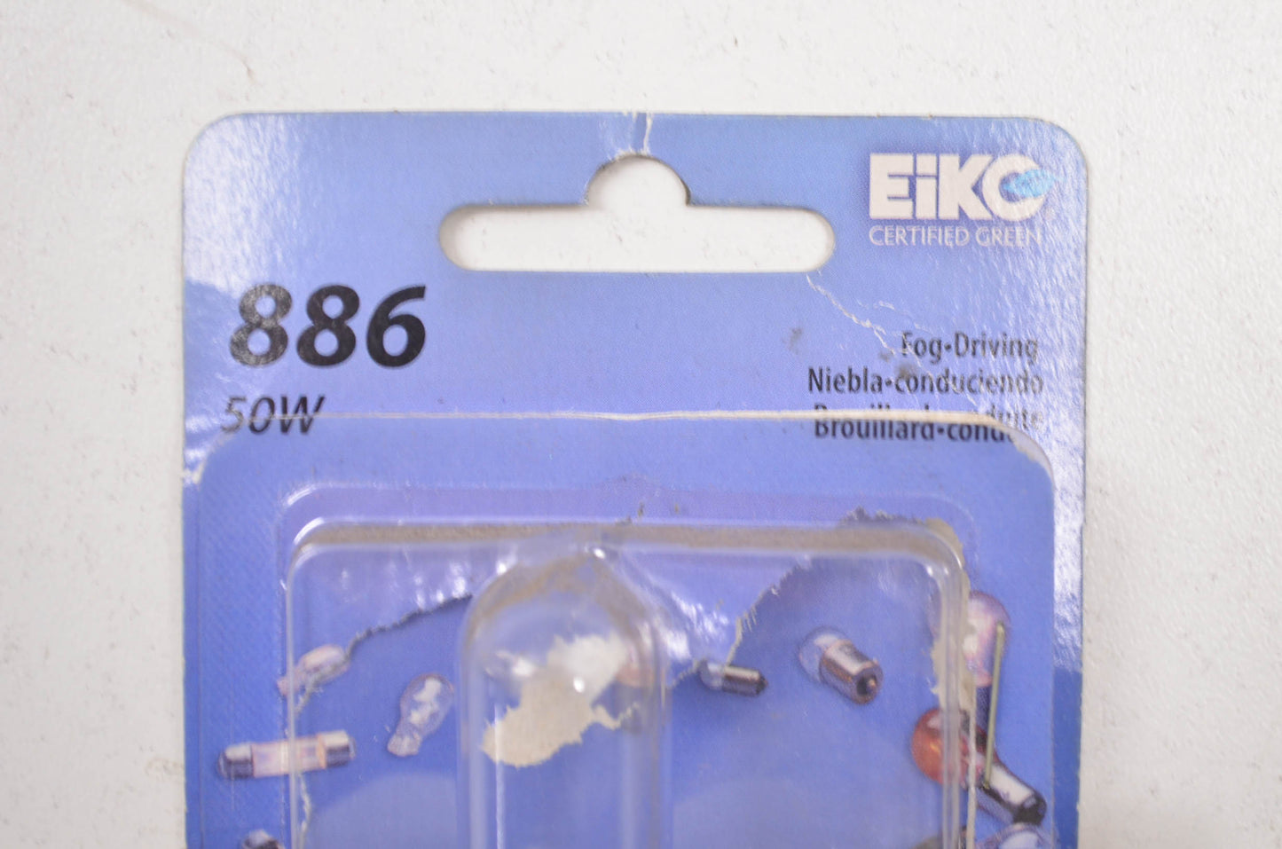 New EiKO 50W Fog Driving Replacement Bulb NOS