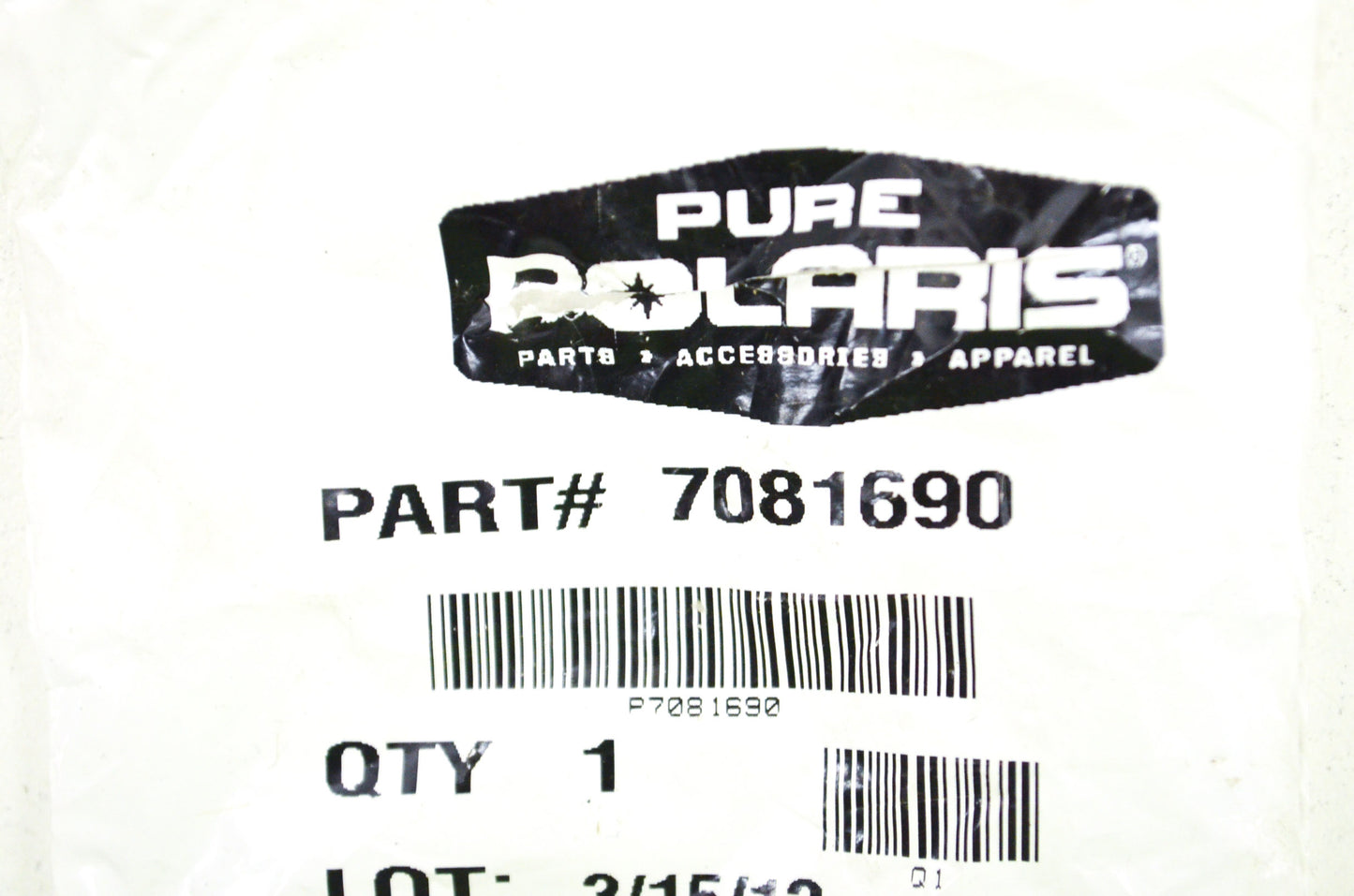OEM Polaris 7081690 Knob M6x1.0 NOS