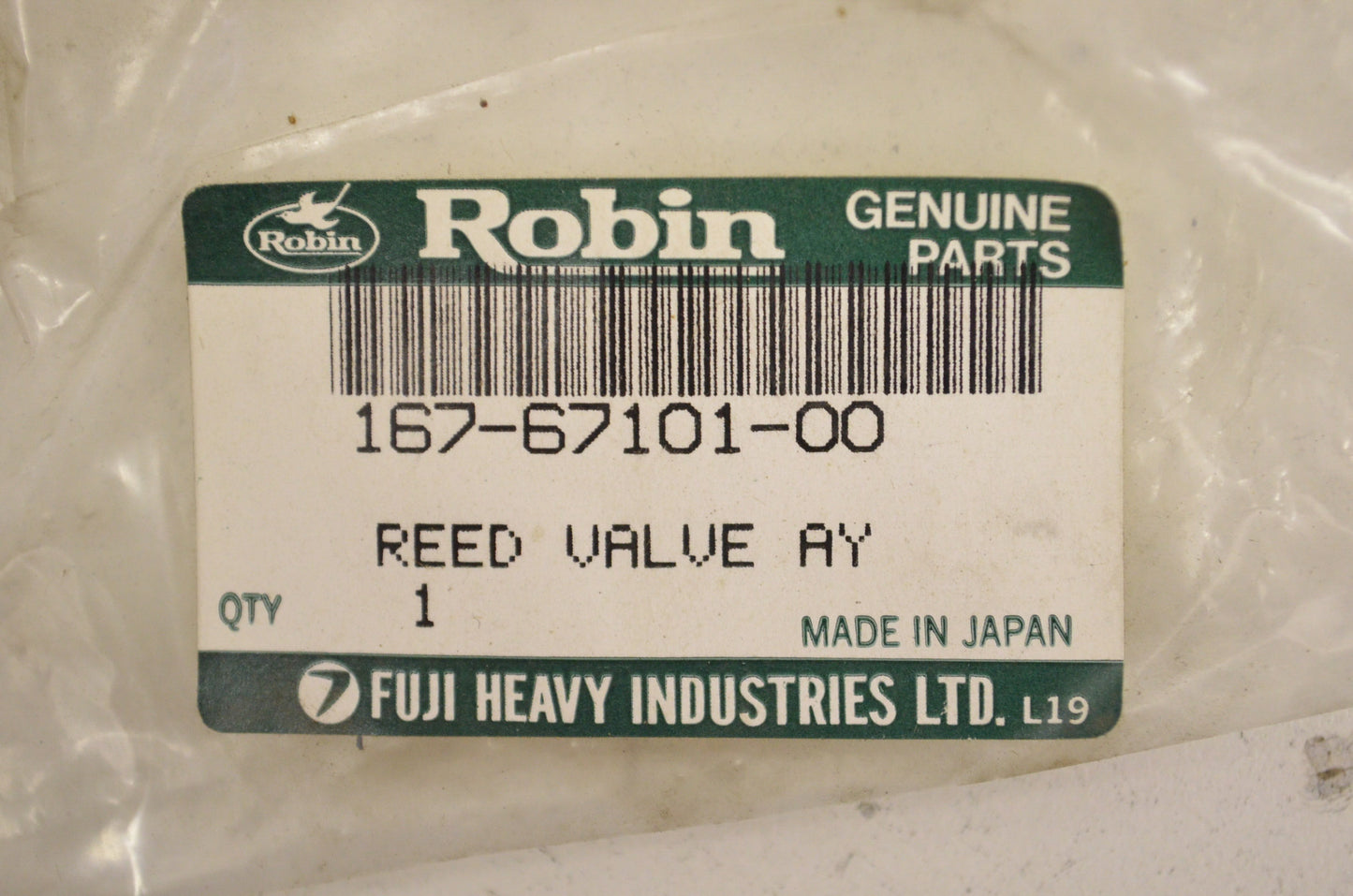 Reed Valve Assembly NOS