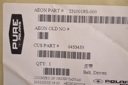 New OEM Polaris Driven Belt NOS