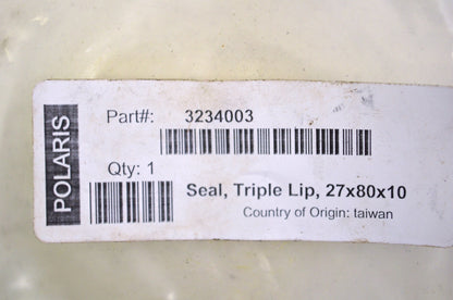 OEM Polaris 3234003 Triple Lip Seal 27x80x10 NOS