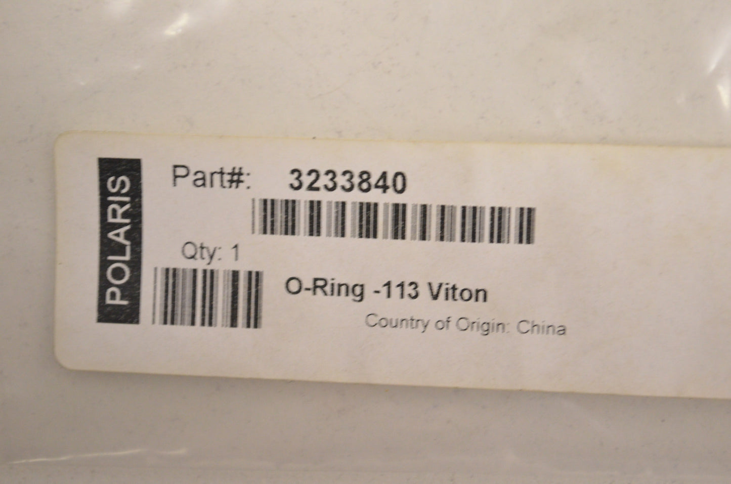 New OEM Polaris 3233840 O-Ring NOS