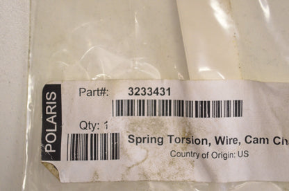 OEM Polaris 3233431 Torsion Spring NOS